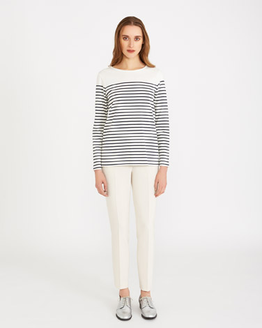 Carolyn Donnelly The Edit Breton Stripe Top